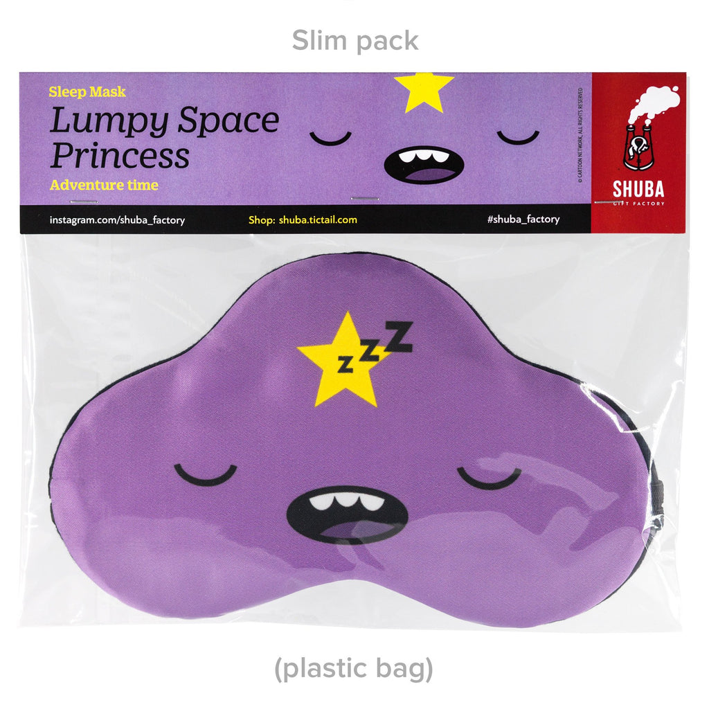 Lumpy Princess sleep mask with Adventure Time cartoon characters – SHUBA