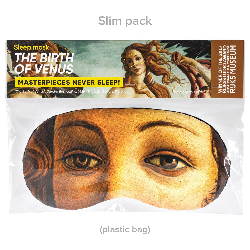 The Birth of Venus Sleep Mask with masterpiece's eyes – SHUBA
