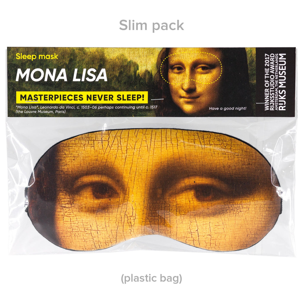 Antifaz para dormir, Da Vinci, Mona Lisa