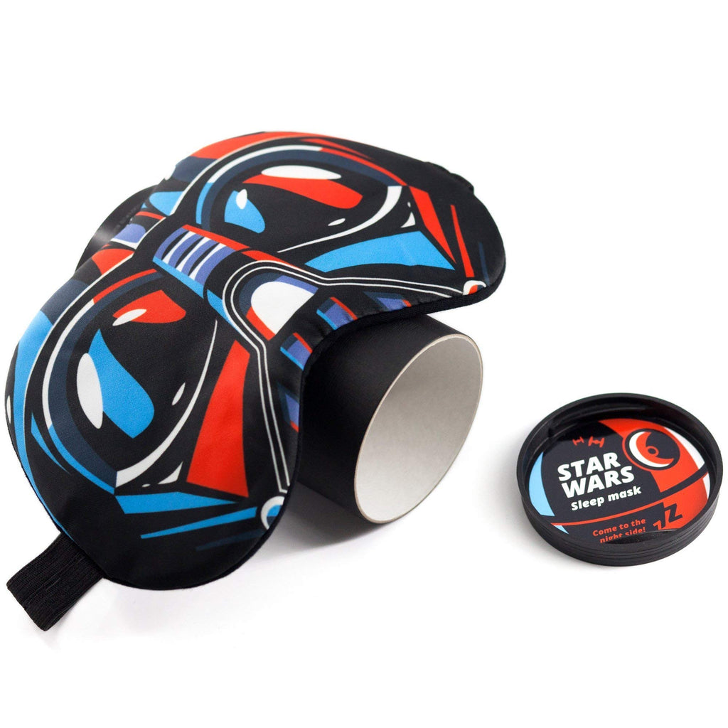 Sleep Mask Darth Vader for Man Children Kids - Sleeping mask 100% Soft Cotton - Eye Sleeping Mask Night Cover Blindfold for Travel (Darth Vader, Gift Pack)