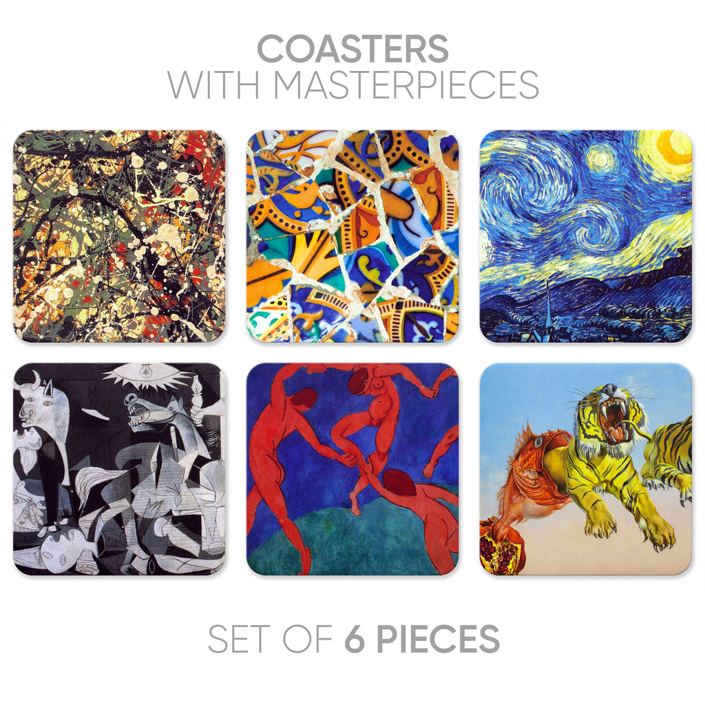 Coasters Abstract-1 (6 in 1)