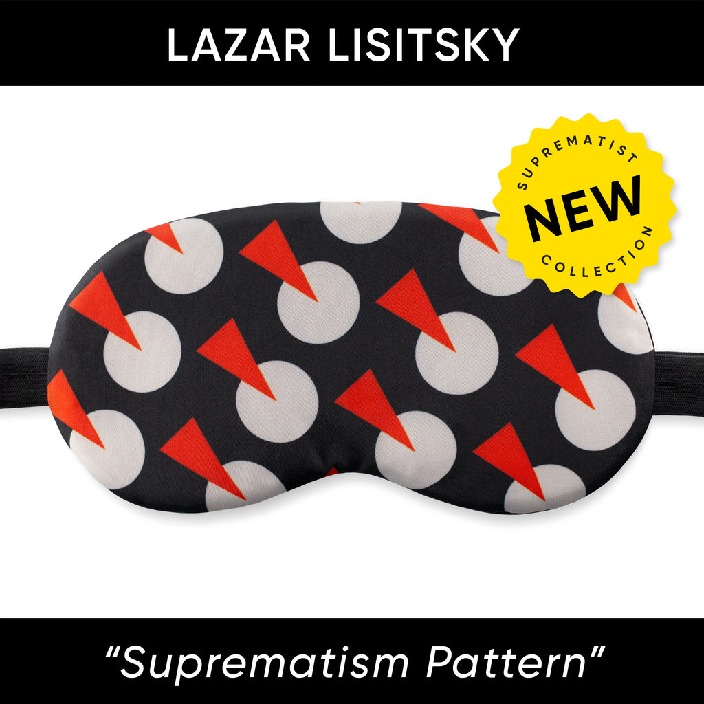 Suprematism Pattern Sleep Mask